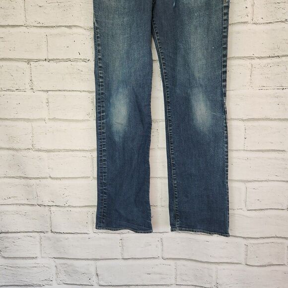 Rock and Republic Mens Neil 34x34 Relaxed Straight Mid Rise Blue Jeans Denim - Picture 4 of 11